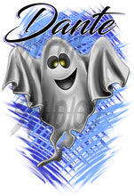 B199 Digitally Airbrush Painted Personalized Custom Ghost Adult and Kids Hoodie Sweatshirt