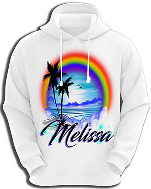 Airbrush discount hoodie custom