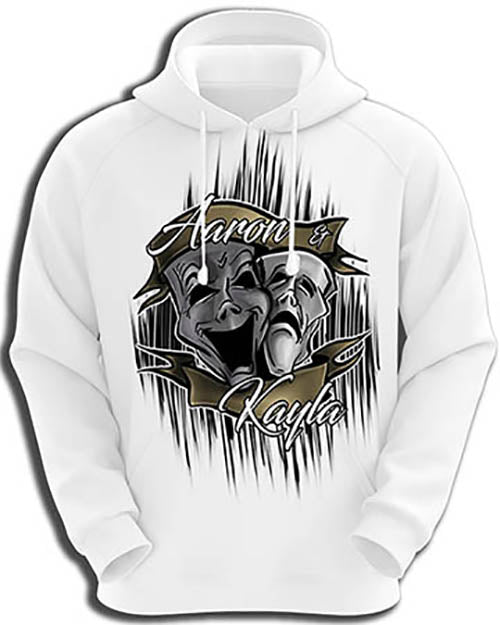 Personalized sales airbrushed hoodies