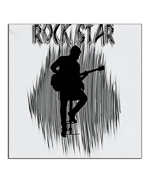 F016 Personalized Airbrushed Guitar Music Ceramic Coaster