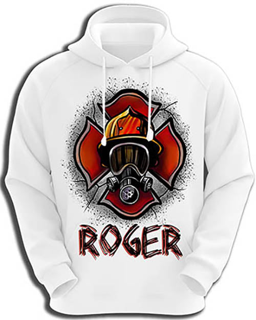 Personalized discount firefighter hoodie