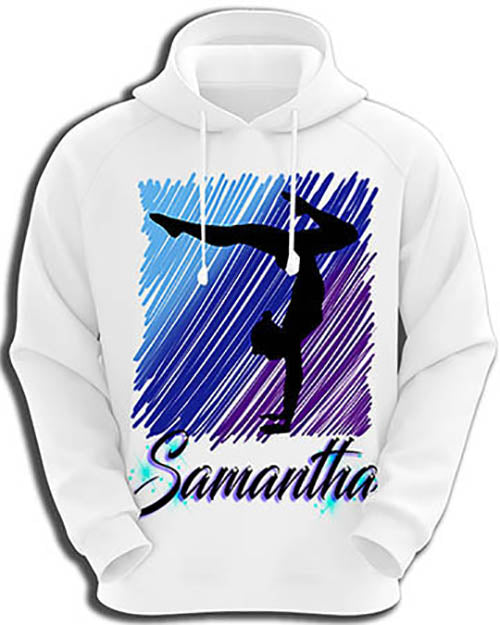 Personalized store gymnastics sweatshirt