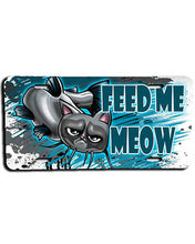 I030 Personalized Airbrush Catfish License Plate Tag