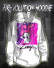 LB005 custom personalized airbrush Kitty Rabbit Hoodie Sweatshirt Design Yours